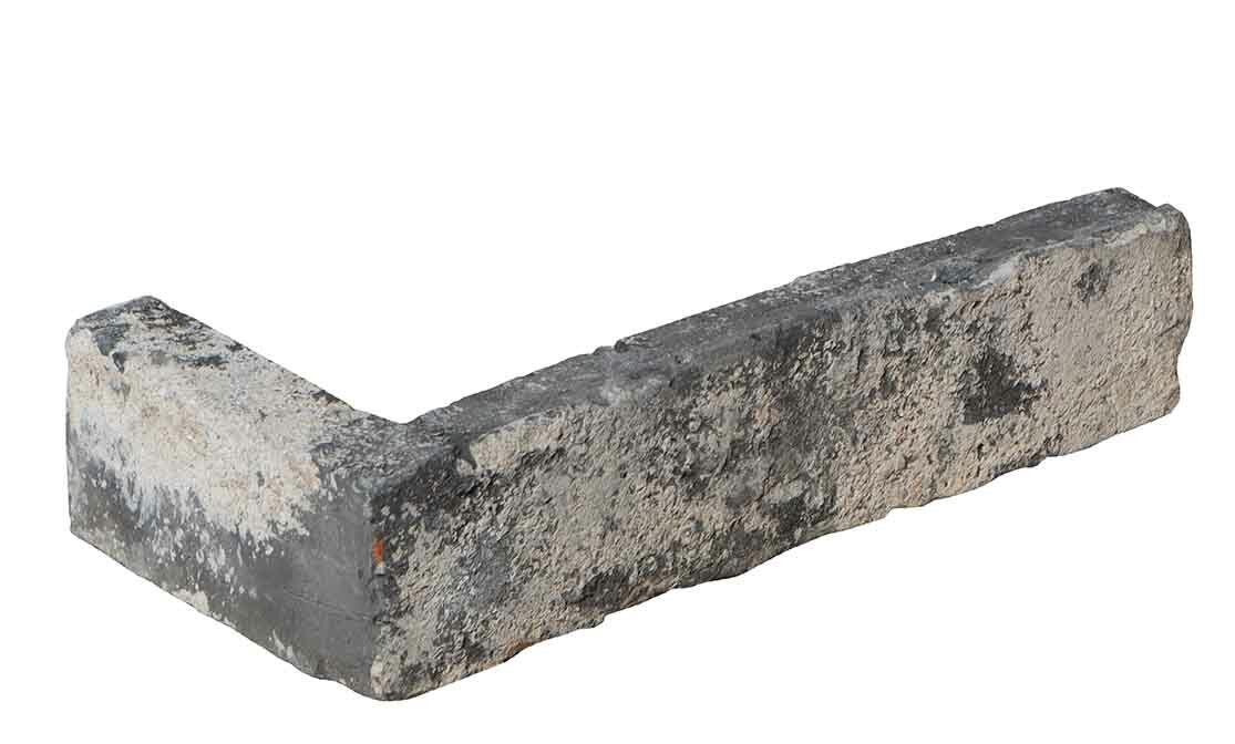 Angles Brique terre cuite authentique anthracite