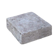 Pavé pierre naturelle TITANIUM GREY, 10 cm x 10 cm x 5 cm - PALETTE COMPLETE