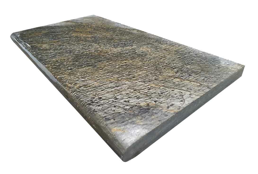 Margelle de piscine DENPASAR AMAZONIA, bord arrondi, surface polie, 33 cm x 60 cm x 3 cm