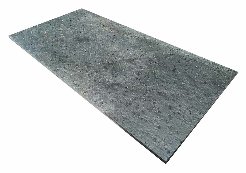 dalle de sol ou murale DENPASAR AMAZONIA pour intérieur, extérieur et piscine, 30 cm x 60 cm x 1,2 cm - PALETTE COMPLETE