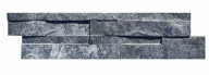 Parement mural pierre naturelle DENPASAR GREY module en Z, 15 cm x 55/60 cm x 1/2 cm - PALETTE COMPLETE
