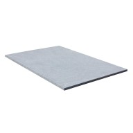 Dalles en marbre NOBILY GREY, bords sciés, surface sablée, 40,6 cm x 61 cm x 2 cm - PALETTE COMPLETE