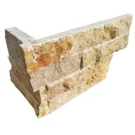 Angle pierre naturelle teinte sable chaud - PALETTE COMPLETE