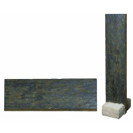 Panneau de schiste pour réalisation de palissade ou pare-vue de jardin , 50 cm x 150 cm x 3/7 cm