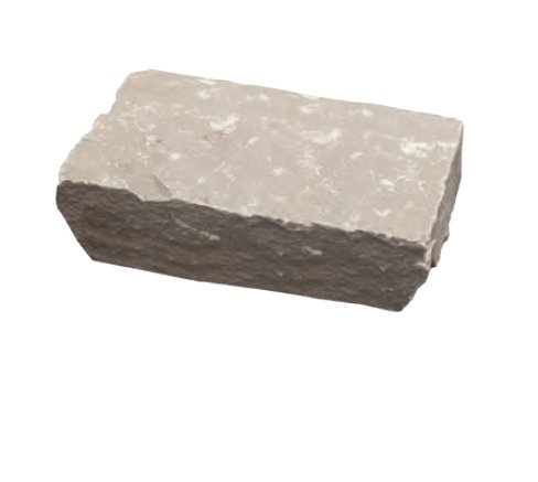 Pavé TOUAREG DESERT en grès d'Inde, bords clivés, 14 cm x 20 cm x 5/7 cm - PALETTE COMPLETE