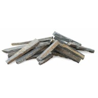 Parement pierre naturelle en barrette brute VULCAN - PALETTE COMPLETE