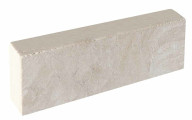 Bordure en marbre beige NOBILY, bords droits, 20 cm x 50 cm x 8 cm