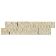 Parement mural pierre naturelle MADISON module en Z, 15,2 cm x 61/66 cm x 1,7 cm