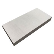 Margelles LISBOA en pierre calcaire du Portugal, bord droit chanfreiné, surface sablée brossée, 33 cm x 60 cm x 5 cm - PALETTE COMPLETE