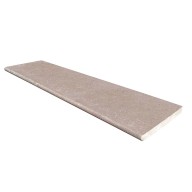 Margelle/marche KHEOPS, surface vieillie, bord arrondi, 33 cm x 120 cm x 3 cm