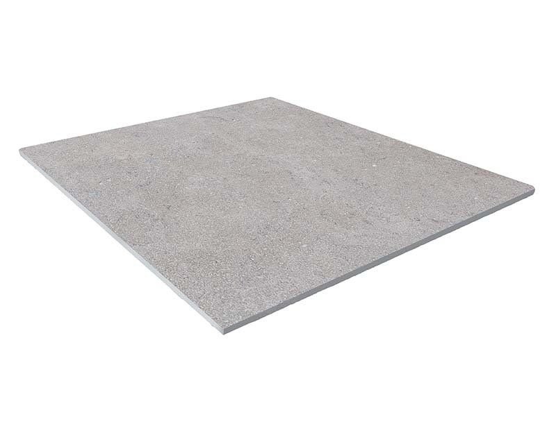 Dalles de sol ou murale KHEOPS en pierre d'Egypte, sablé brossé, 90 cm x 90 cm x 1,8 cm - PALETTE COMPLETE