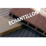 Echantillon Lames de clôture bois composite