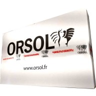 Echantillon parement orsol brique ton brun nuancé