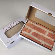 Echantillon parement orsol brique rouge