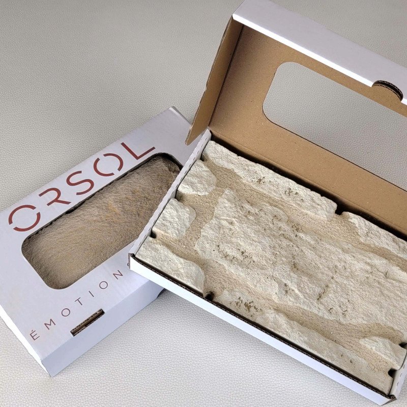 Echantillon parement orsol pierre de causse ton naturel