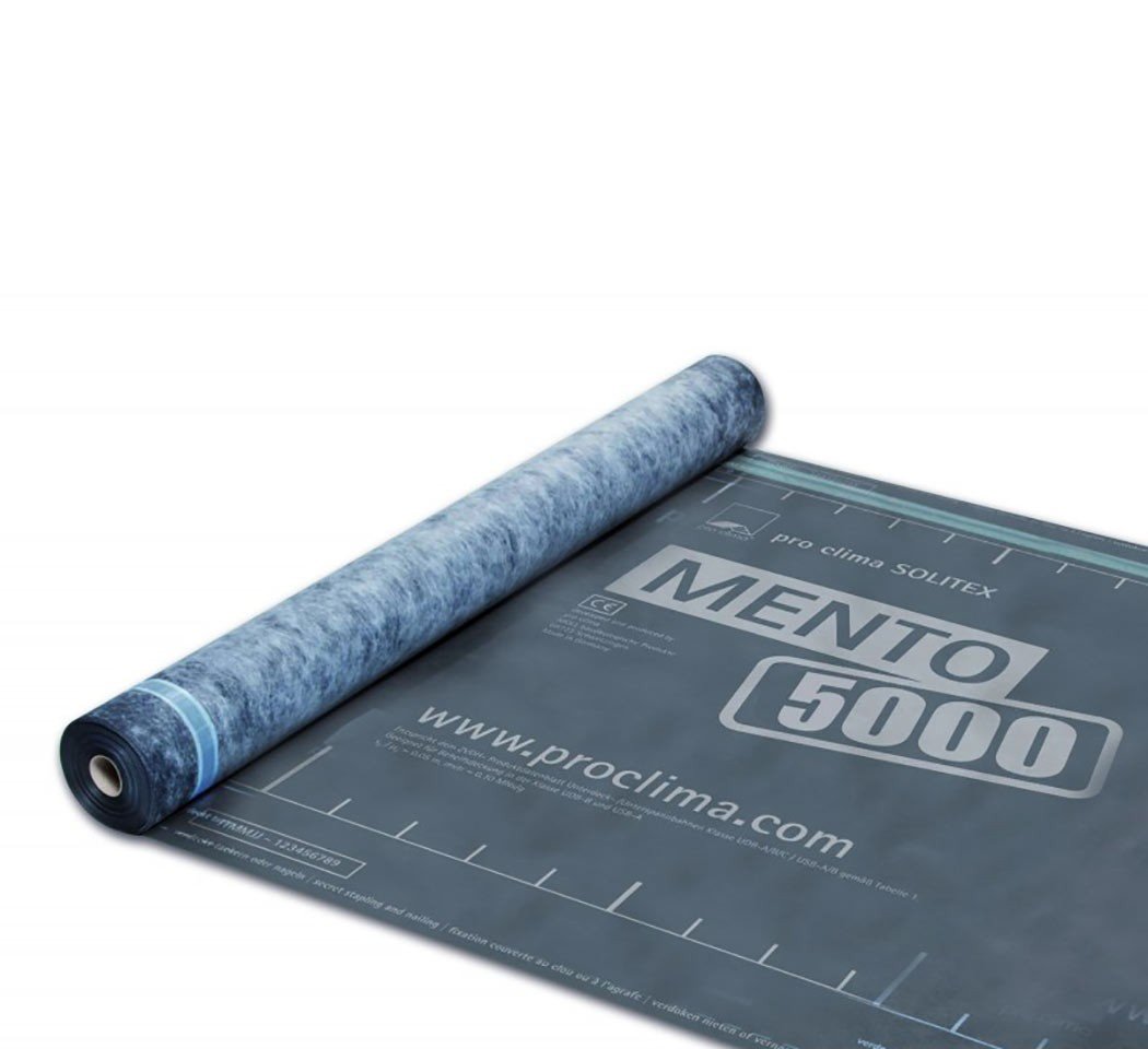 Ecran de sous-toiture SOLITEX MENTO 5000, 1,50 m x 50 m, avec adhésif