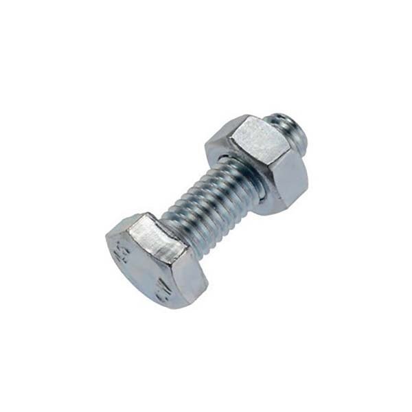 Vis + écrou Ø 8 mm pour jambe de force