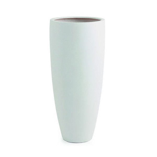 Vase cylindrique Edgware couleur Blanc