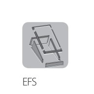 Rehausse pour pose sur toit plat, 114 x 118 cm