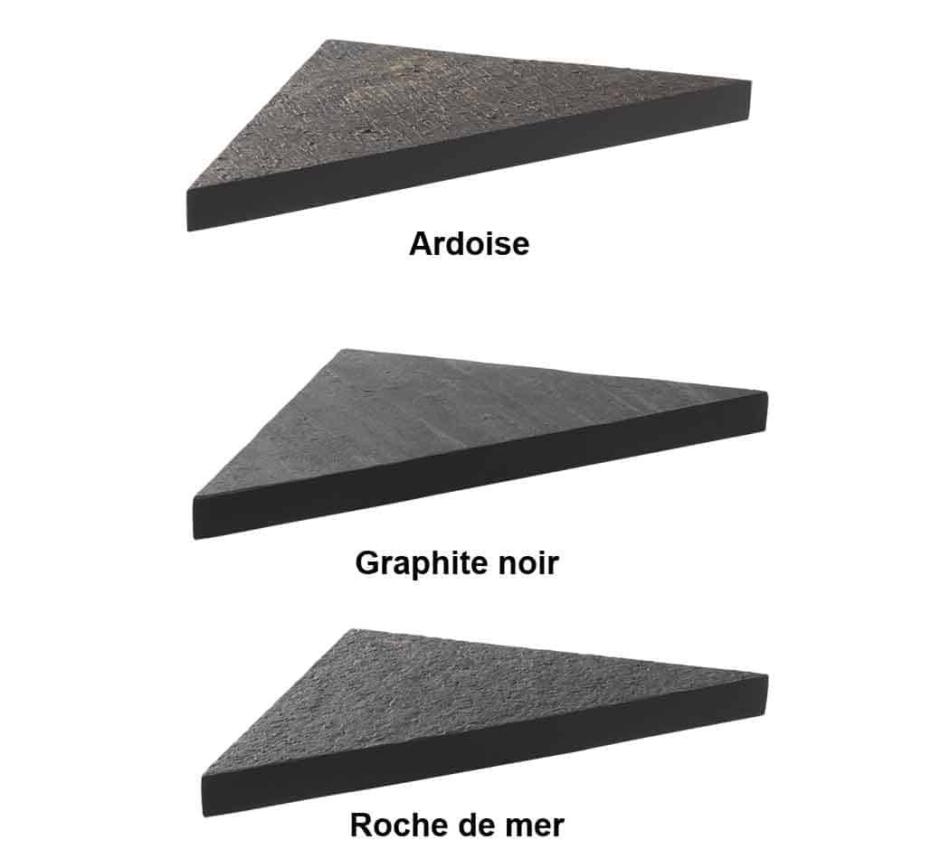 Etagère pierre naturelle roche de mer