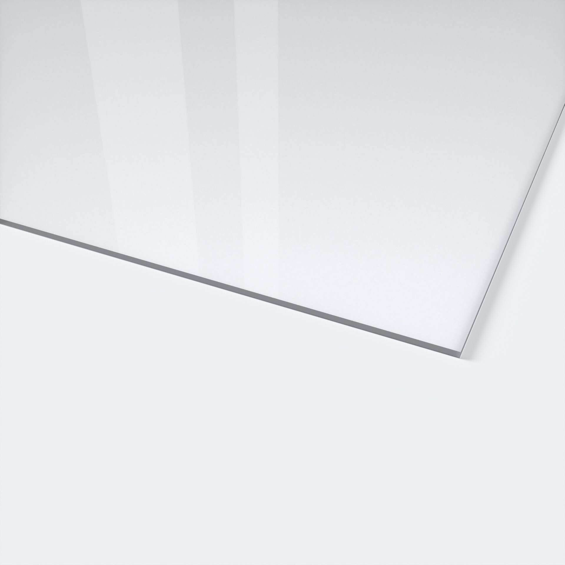 Plaque polycarbonate transparent résistant UV 2 faces 3 050 x 2 050 x 3 mm, application extérieure