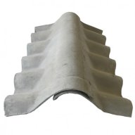 Faîtière gris clair pour plaque de fibrociment 30 cm x 30 cm x 92 cm - PALETTE COMPLETE