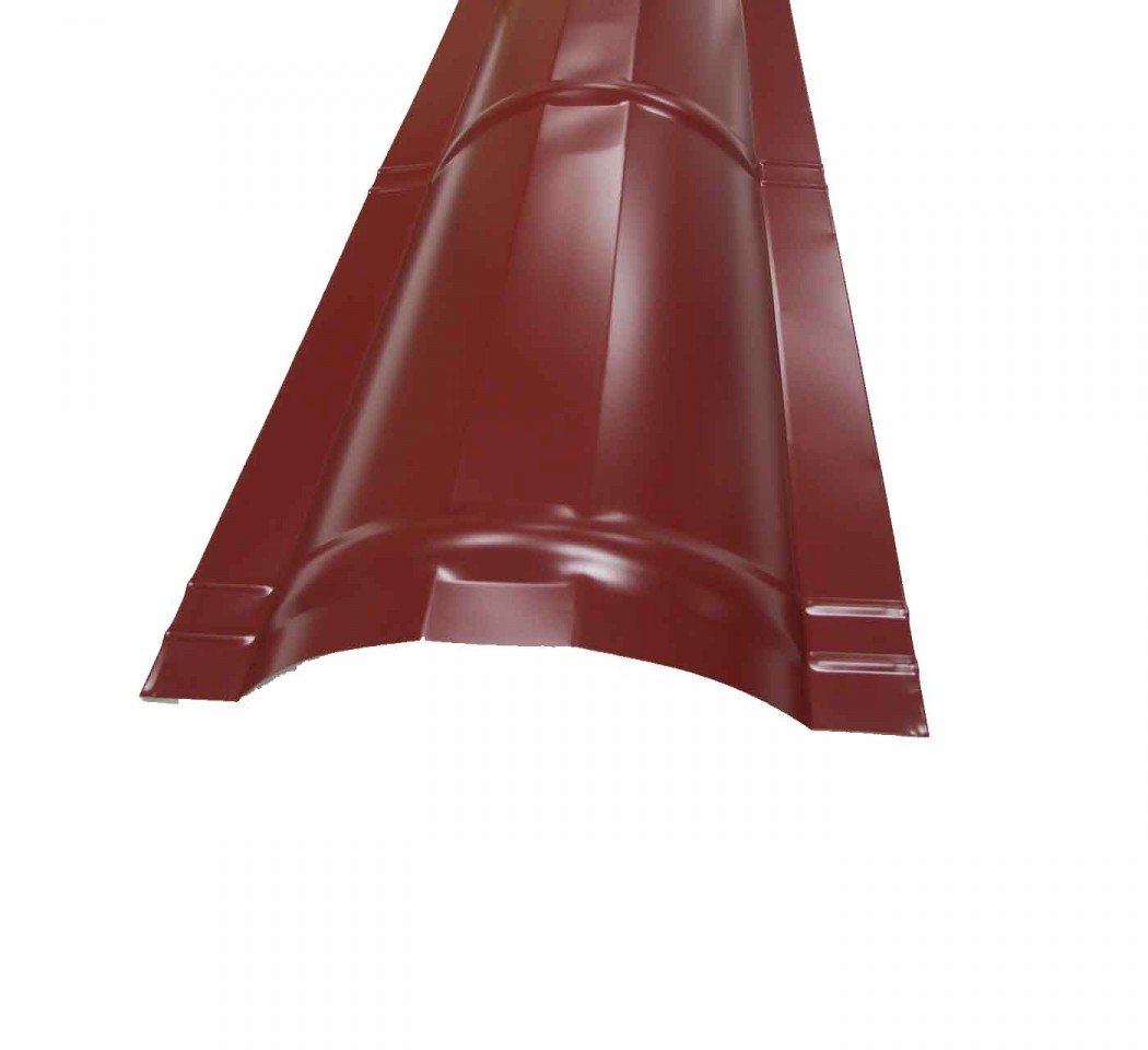 Faîtière ronde, longueur 2m terracota