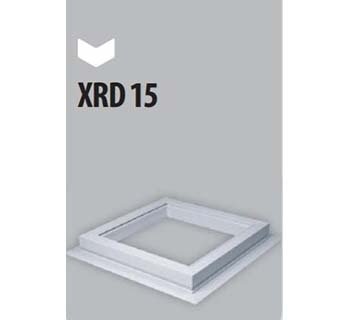 Réhausse de 15 cm pour conduits de lumière SFF ou SRF Ø 550 mm