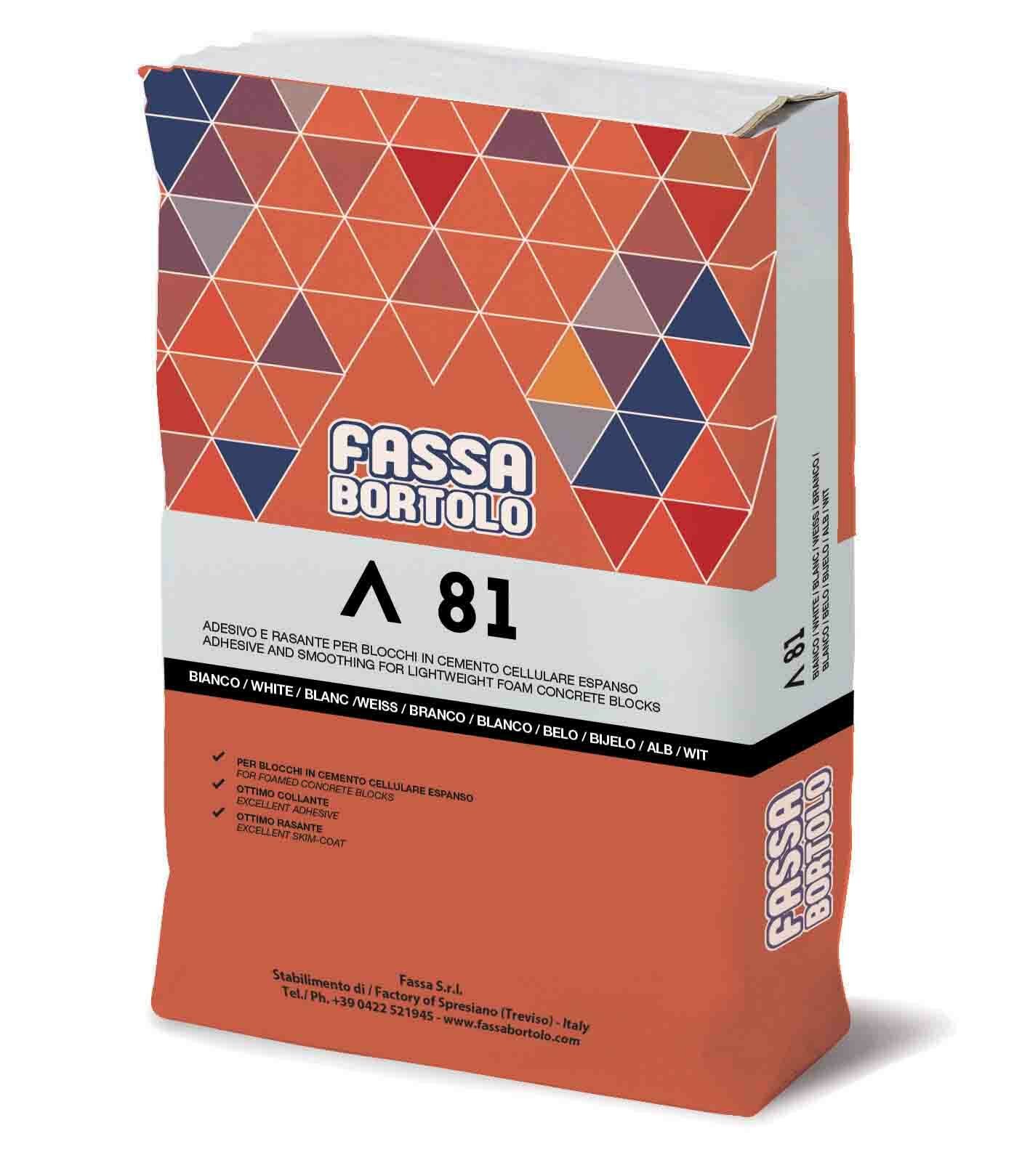 Mortier de montage et enduit blanc pour blocs en béton cellulaire expansé - 25kg