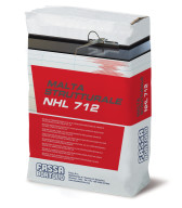 Mortier naturel fibré, à base de chaux hydraulique naturelle NHL 3.5, intérieur/extérieur - 25kg