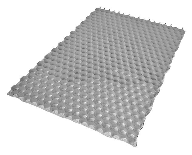 Feuille stabilisatrice, 79,5 cm x112,3 cm x 3 cm avec géotextile