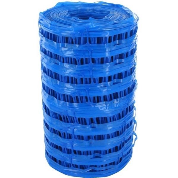 Filet avertisseur bleu 30 cm x 100 m
