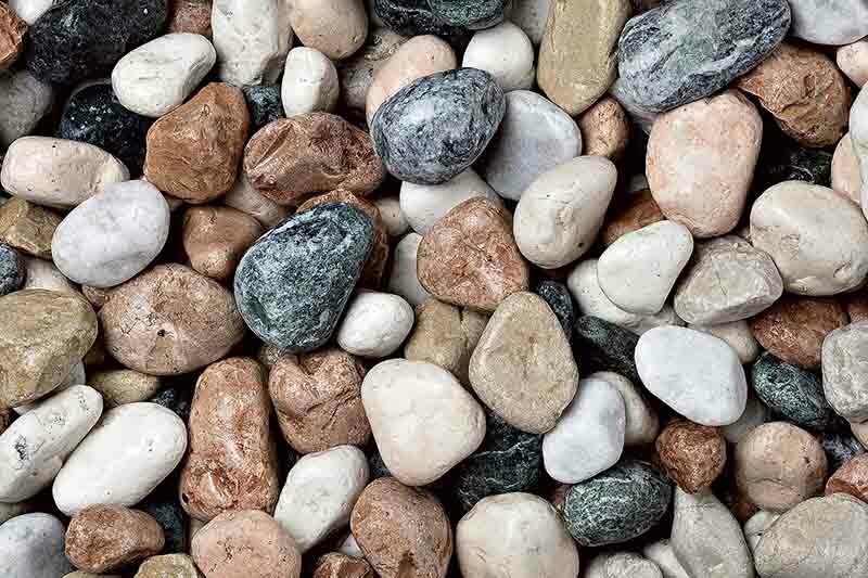 Galets Arlequin, 15/25 mm, sac de 25 kg