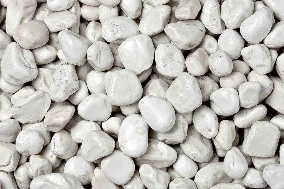 Galets blanc carrare, 40/60 mm, sac de 25 kg - Main Image