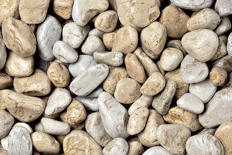 Galets couleur naturelle 15/25 mm, sac de 25 kg