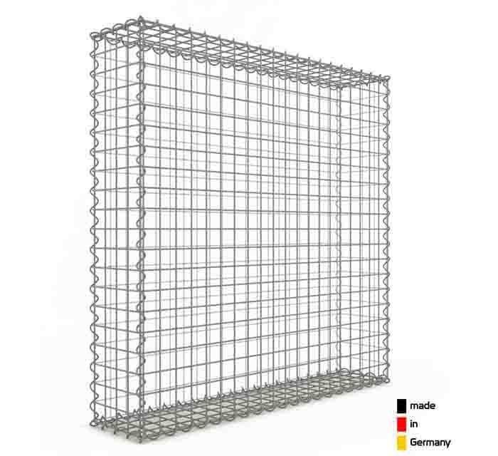 Gabion 20 cm x 100 cm x 100 cm, maille 10 x 10 cm