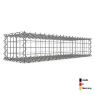 Gabion 30 cm x 100 cm x 20 cm, maille 5 x 10 cm