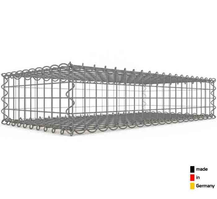 Gabion 50 cm x 100 cm x 20 cm, maille 5 x 5 cm