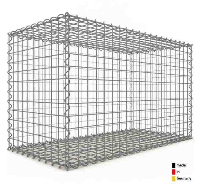 Gabion 50 cm x 100 cm x 60 cm, maille 5 x 5 cm