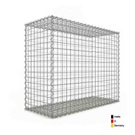 Gabion 40 cm x 100 cm x 80 cm, maille 5 x 5 cm