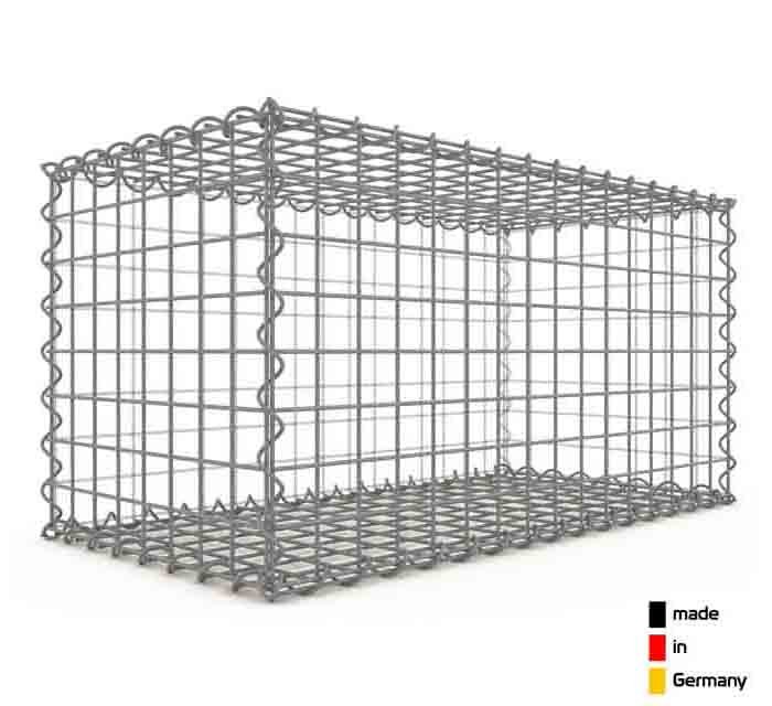Gabion 40 cm x 80 cm x 40 cm, maille 5 x 5 cm