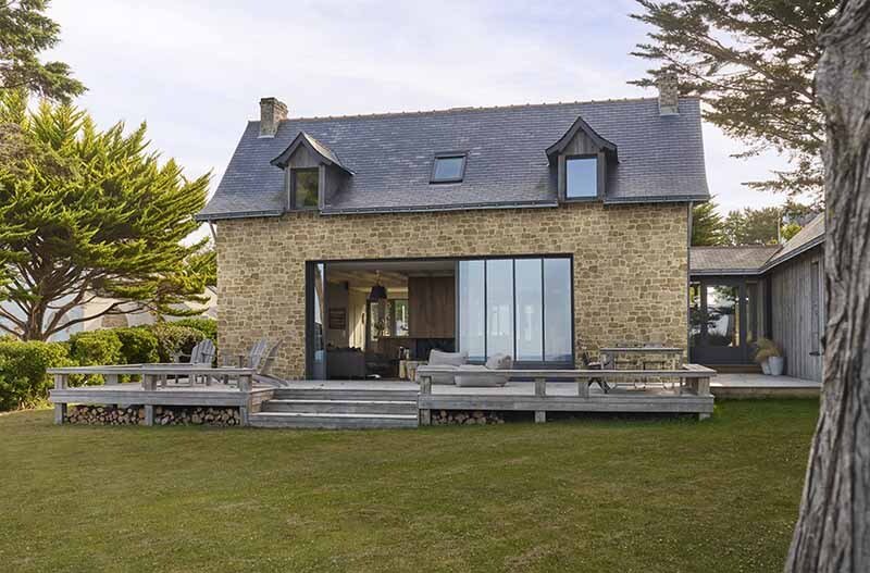 Kit ITE PSE TH31, 140 mm, 50m2 avec parement granit vieilli beige