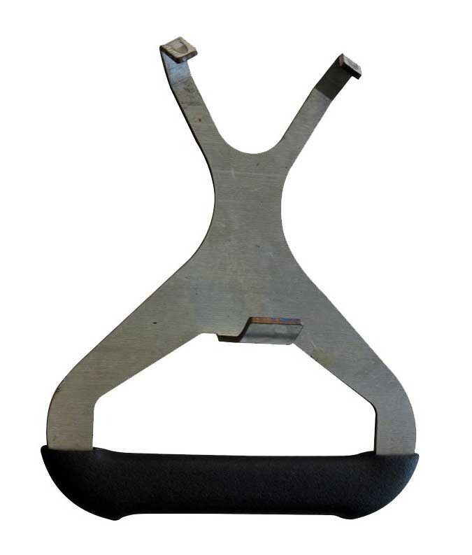 Lot de 2 griffes de traction pour pose de grillage