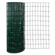 Grillage vert soudé mailles 50 x 100 mm, longueur 25m, hauteur 180 cm, fil de 2.2 mm