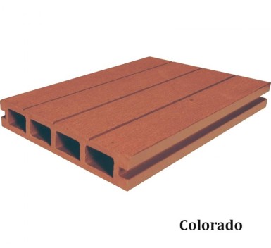 Vignette Lame de terrasse 25 mm x 14 cm x 3.6 m, alvéolaire, HAVANA PREMIUM, colorado