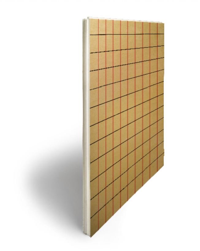 Panneau polyurethane IKO ENERTHERM chape TG - 81 mm