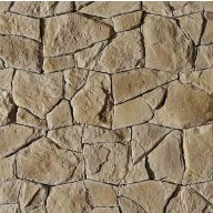 Parement Incerto ton beige nuancé sur treillis