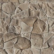 Parement Incerto ton bronze sur treillis