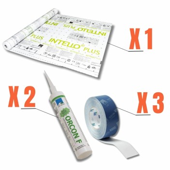 Vignette Kit etancheité PROCLIMA intello PLUS 75m2/Tescon vana/ orcon F