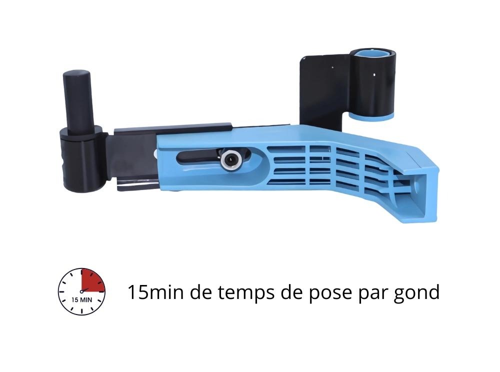 Déport de gond de volet pour ITE 130-190 mm